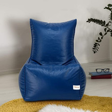 Deals, Discounts & Offers on Furniture - Sattva Chair Style Bean Bag XXXL Bean Bag Filled (with Beans) - Royal Blue