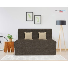 Deals, Discounts & Offers on Furniture - SLEEP SPA 1 Seater Single Foam Fold Out Sofa Cum Bed(Finish Color - Brown Delivery Condition - DIY(Do-It-Yourself))
