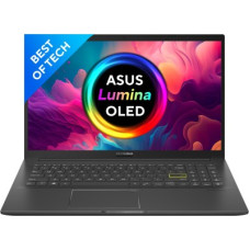 Deals, Discounts & Offers on Laptops - ASUS VivoBook K15 OLED Ryzen 7 Octa Core AMD R7-5700U - (16 GB/512 GB SSD/Windows 11 Home) KM513UA-L712WS Thin and Light Laptop(15.6 Inch, Indie Black, 1.80 Kg, With MS Office)