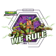 Deals, Discounts & Offers on Baby Care - Asian Paints Wall Ons Original TMNT 'XL' Wall Decal - 'Ninjas Rule' DIY Removable Peel and Stick Wall Sticker - 'Covers H 1.4 ft x W 2 ft on The Wall' Kids Room Decor