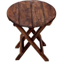 Deals, Discounts & Offers on Furniture - Surya Wood Art Wood Living & Bedroom Stool (Brown) Living & Bedroom Stool (Brown)