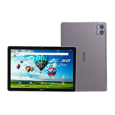 Deals, Discounts & Offers on Tablets - Acer One T9-1212L (25.65 cm) 10.1 Inch Tablet with 4GB RAM and 64GB ROM Expandable, 350 Nits Brightness WUXGA IPS Panel Display, Dual-Camera, Slim Metal Body, Wi-Fi + 4G LTE(Calling),Android 12, Gray