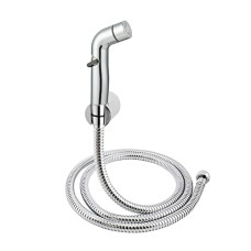 Deals, Discounts & Offers on Home Improvement - Aeofit Origin ABS Health Faucet with SS-304 Grade 1 Meter Flexible Hose Pipe and Wall Hook Health Faucet(Wall Mount Installation Type)