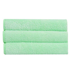 Deals, Discounts & Offers on Home Improvement - Bathla Spic & Span Multi Purpose Micro Fiber Cleaning Cloth - 300 GSM: 40cmx40cm (Pack of 3 - Light Green)