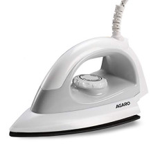 Deals, Discounts & Offers on Irons - AGARO EVA 750 Watts Electric Dry Iron with Non-Stick Sole Plate (Grey)
