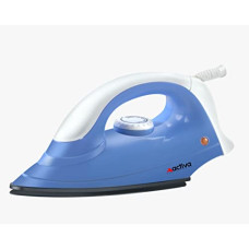 Deals, Discounts & Offers on Irons - Activa Coral 750 Watts Light Weight Dry Iron Blue & White Come With 1 Year Warranty (Dry Iron)