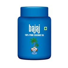 Deals, Discounts & Offers on Lubricants & Oils - Bajaj 100% Pure Coconut Oil 600ml Wide Mouth Jar