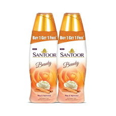 Deals, Discounts & Offers on Beauty Care - Santoor Perfumed Talc, 150g (Pack of 2)
