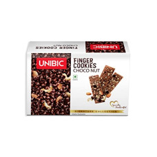 Deals, Discounts & Offers on  - UNIBIC Cookies, Choconut Finger Cookies, 400g | Choconut Cookies | Choconut Finger | Choconut Cookies Sugar Free | Choconut Cookies Box