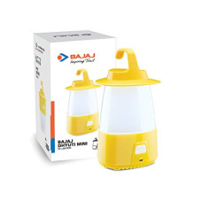 Deals, Discounts & Offers on  - Bajaj Dhyuti Mini Rc Lantern (610054_Yellow, Pack of 1, ABS)
