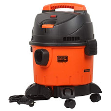 Deals, Discounts & Offers on  - BLACK+DECKER WDBD15 High Suction Wet & Dry Vacuum Cleaner & Blower With HEPA Filter & Reusable Dustbag Suitable For Household Use, 15-Litre 1400 Watt 16 Kpa, 1 Year Warranty (Red/Grey)