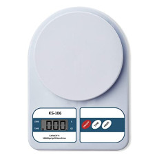Deals, Discounts & Offers on  - beatXP Kitchen Scale Multipurpose Portable Electronic Digital Weighing Scale | Weight Machine With Back light LCD Display | White |10 kg | 2 Year Warranty |