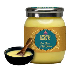 Deals, Discounts & Offers on  - Himalayan Natives 100% Natural Gir Cow Bilona Ghee | A2 Cow Desi Ghee | A2 Ghee | Bilona Method Curd Churned Pure Ghee | Pure and Natural A2 cow ghee | 500 ML