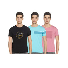 Deals, Discounts & Offers on Men - [Size S] LAWMAN PG3 Men's Slim T-Shirt