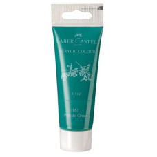 Deals, Discounts & Offers on  - Faber-Castell Acrylic 40 ml Tube - Phthalo Green 161