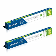 Deals, Discounts & Offers on  - Crompton Laser Ray Neo 1 Feet 5W LED Batten (Warm White) - Pack of 2