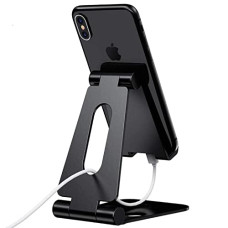 Deals, Discounts & Offers on Mobile Accessories - ELV Aluminum Adjustable Mobile Phone Foldable Tabletop Stand Dock Mount