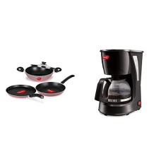 Deals, Discounts & Offers on Cookware - Pigeon Aluminium Cookware Set, Coffee Maker ()