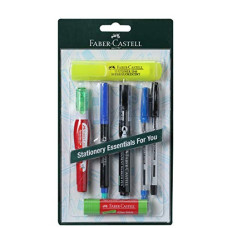 Deals, Discounts & Offers on Stationery - Faber-Castell Home and Office Statonary Kit
