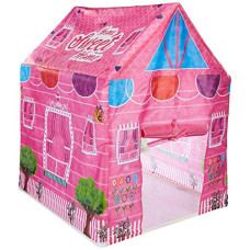 Deals, Discounts & Offers on  - Smart Picks Sweet Home Themed Tent House with Led Lights,Light Weight,No Tools Required (Size:95*75*107cm)