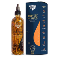 Deals, Discounts & Offers on Beauty Care - Beardhood Ayurvedic Hair Growth Oil For Hair Fall & Growth | 8 Real Jadibutis & Extracts Mix | Reduces Breakage & Dandruff 200ml
