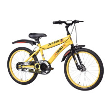 Deals and Offers on - Hero Blast 20T Kids Cycle with mudguards | Yellow | Easy Self assembly | Hero Cycle Deals, Discounts & Offers on - Hero Blast 20T Kids Cycle with mudguards | Yellow | Easy Self assembly | Hero Cycle