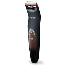 Deals, Discounts & Offers on Personal Care Appliances - Beurer HR 6000 body groomer All-rounder hair removing from face and body Black with 3 Years Warranty