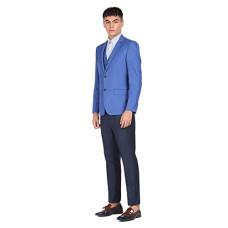Deals, Discounts & Offers on Men - [Size 40] Arrow Men's Polyester Navy Solid Suit