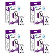Deals, Discounts & Offers on Home Improvement - EcoLink Multiplug Socket 6A || Pack of 4