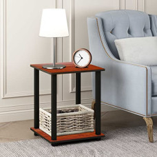 Deals, Discounts & Offers on Vegetables & Fruits - Acco & Deco 2 Tier Wooden Multipurpose Turn-n-Tube Engineered Wood End Table Beside Sofa Side Table Corner Night Stand