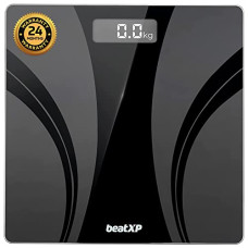 Deals, Discounts & Offers on  - beatXP Actifit Breeze Digital Weighing Scale with Backlit LCD Panel (Black), Electronic Weight Machine