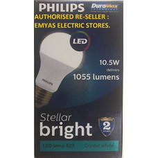 Deals, Discounts & Offers on  - Philips Base E27 10.5-Watt LED Bulb (Pack of 6, Cool Day Light)