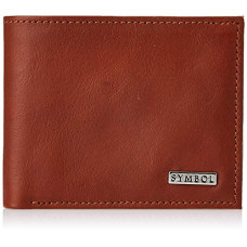 Deals, Discounts & Offers on Bags, Wallets & Belts - Amazon Brand - Symbol Brown Leather Men's Wallet (SY191230-0050C)