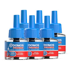Deals, Discounts & Offers on  - Odomos Protect Mosquito Repellent Liquid Vaporiser Refill(Pack of 6)| Fits all standard machines| Kills Dengue mosquitoes
