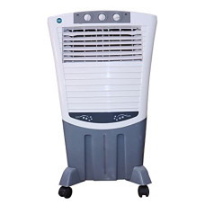 Deals, Discounts & Offers on  - FOXSKY Chillmint Air Cooler with Blower, 3-Side Cooling Pads, Cool Flow Dispenser - 45L, Grey, White