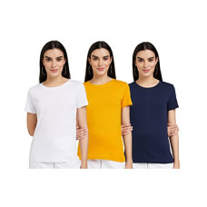 Deals, Discounts & Offers on Women - [Size L] honeysuckle by Cotton Colors Women's Classic T-Shirt