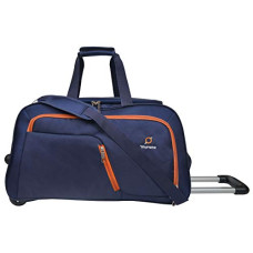 Deals, Discounts & Offers on  - Murano Junio 60 cm Polyester 61 LTR Duffel Bag/Travel Bag- Navy Blue