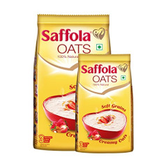 Deals, Discounts & Offers on  - Saffola Oats, 1 kg with Free Saffola Oats 400 gm