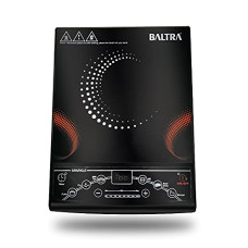 Deals, Discounts & Offers on  - Baltra Sparkle Push Button 2000 watt Induction Cooktop (Black only Induction Utensil usable)