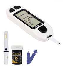 Deals, Discounts & Offers on  - Control D White 50 Strips & Glucometer