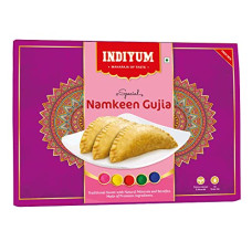 Deals, Discounts & Offers on  - Indiyum Sweet Holi Special Desi Ghee Gujia 400g (Special Gujia) (Namkeen Gujia)