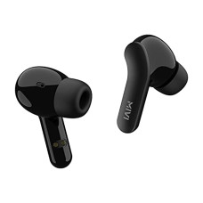 Deals, Discounts & Offers on Mobile Accessories - Mivi Duopods A25 Bluetooth Truly Wireless in Ear Earbuds with Mic with 40Hours Battery, 13Mm Bass Drivers & Made in India. with Immersive Sound Quality, Voice Assistant, Touch Control (Black)