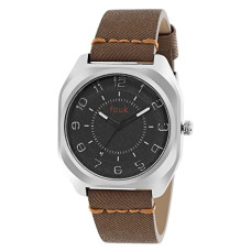 Deals, Discounts & Offers on Men - FCUK Analog Grey Dial Men's Watch-FK00014B
