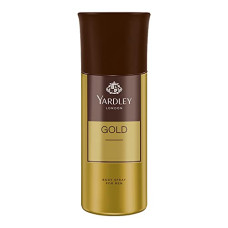 Deals, Discounts & Offers on Beauty Care - Yardley London Gold Deodorant Body Spray For Men, Fresh, 150ml