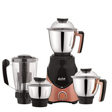 Deals, Discounts & Offers on  - Echt ZR 7S Mixer Grinder 750 Watt, 4 Stainless Steel Jars, Wet Jar(1500 ml), Multipurpose Jar (1000 ml),Chutney Jar (300ml) & Juicer Jar(1250ml);3 Speed Control, 2 years warranty, Champagne black