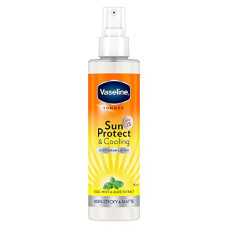 Deals, Discounts & Offers on Beauty Care - Vaseline Sun Protect & Cooling SPF 15 Body Serum Lotion 180ml, For Non-Sticky & Matte Sun Protected Skin