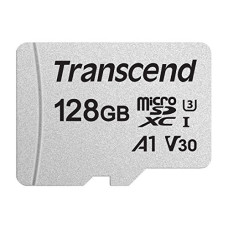 Deals, Discounts & Offers on Accessories - Transcend USD300S A1 128GB UHS-I U3 with V30 Micro SD Memory Card up to 100/40 MB/s (TS128GUSD300S)