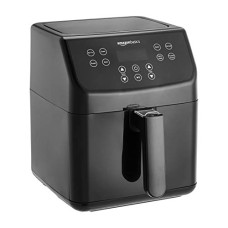 Deals, Discounts & Offers on  - Amazon Basics 1700 W Digital Air Fryer with Touchscreen Panel | 5.5 Litre Non Stick Basket with Metallic Interior| 8 Pre Set Functions Including Air Fry, Roasting, Baking and Grilling