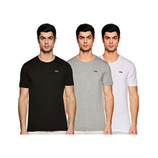 Deals, Discounts & Offers on Men - Max Men's Solid Crew Neck Lounge T-Shirt - Set of 3