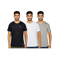 Deals, Discounts & Offers on Men - [Sizes S, M, XL, 2XL] Max Men's Solid V-Neck Lounge T-Shirt- Pack of 3